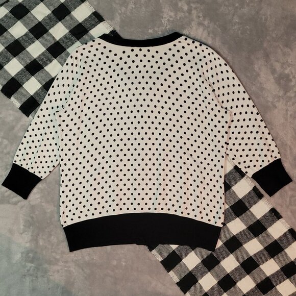 1X | RED | 3/4 Sleeve Button Down Cardigan - Picture 3 of 5